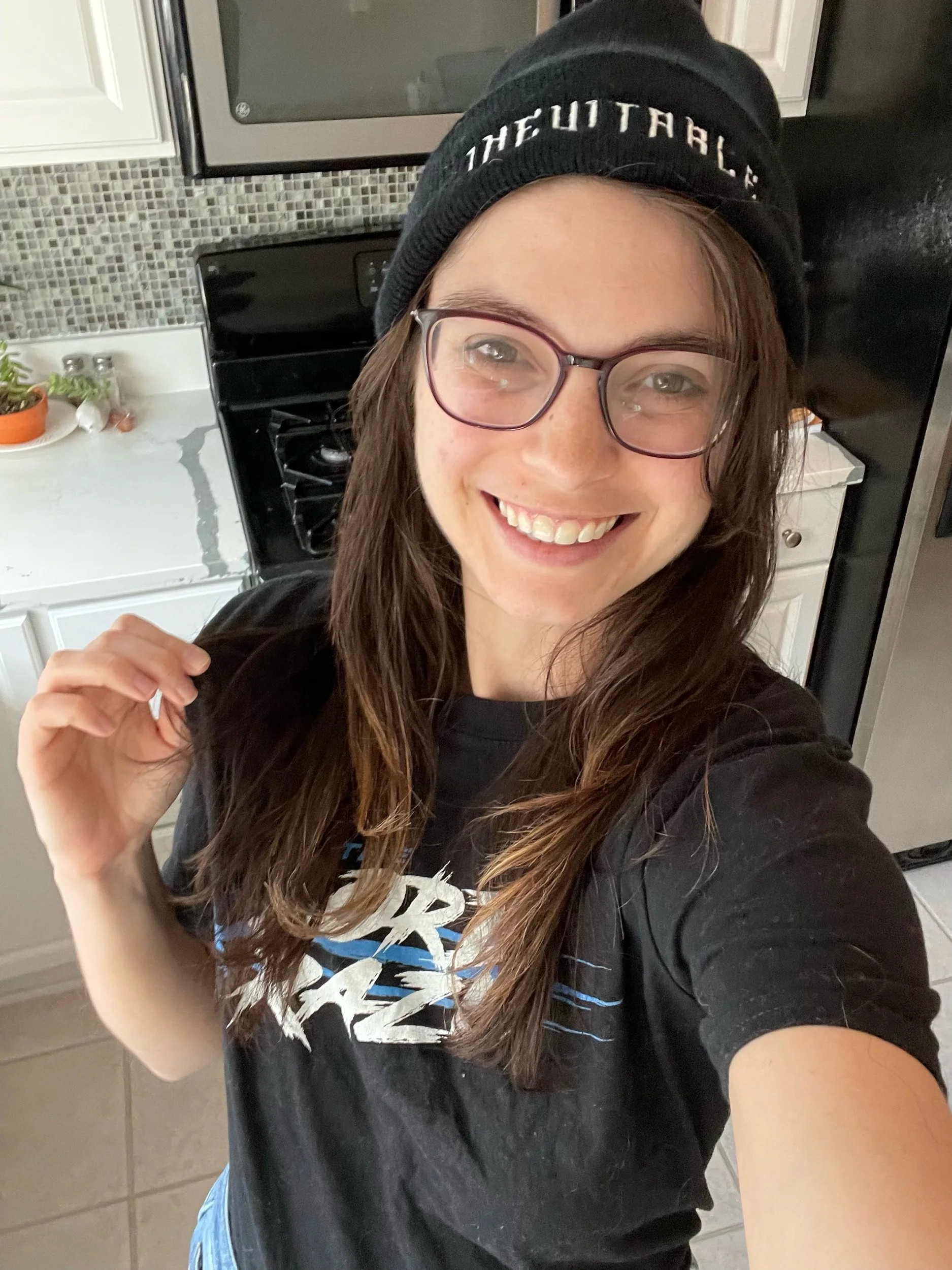 The Lord Razu community wearing archive merch